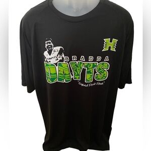 UH University of Hawaii Bradda Dayts “Defend Pride Rock” Furuta Tee Shirt 2XL